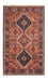 Persisk tæppe - Nomadisk - 136 x 82 cm - rød