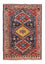 Persisk tæppe - Nomadisk - 120 x 83 cm - mørkeblå