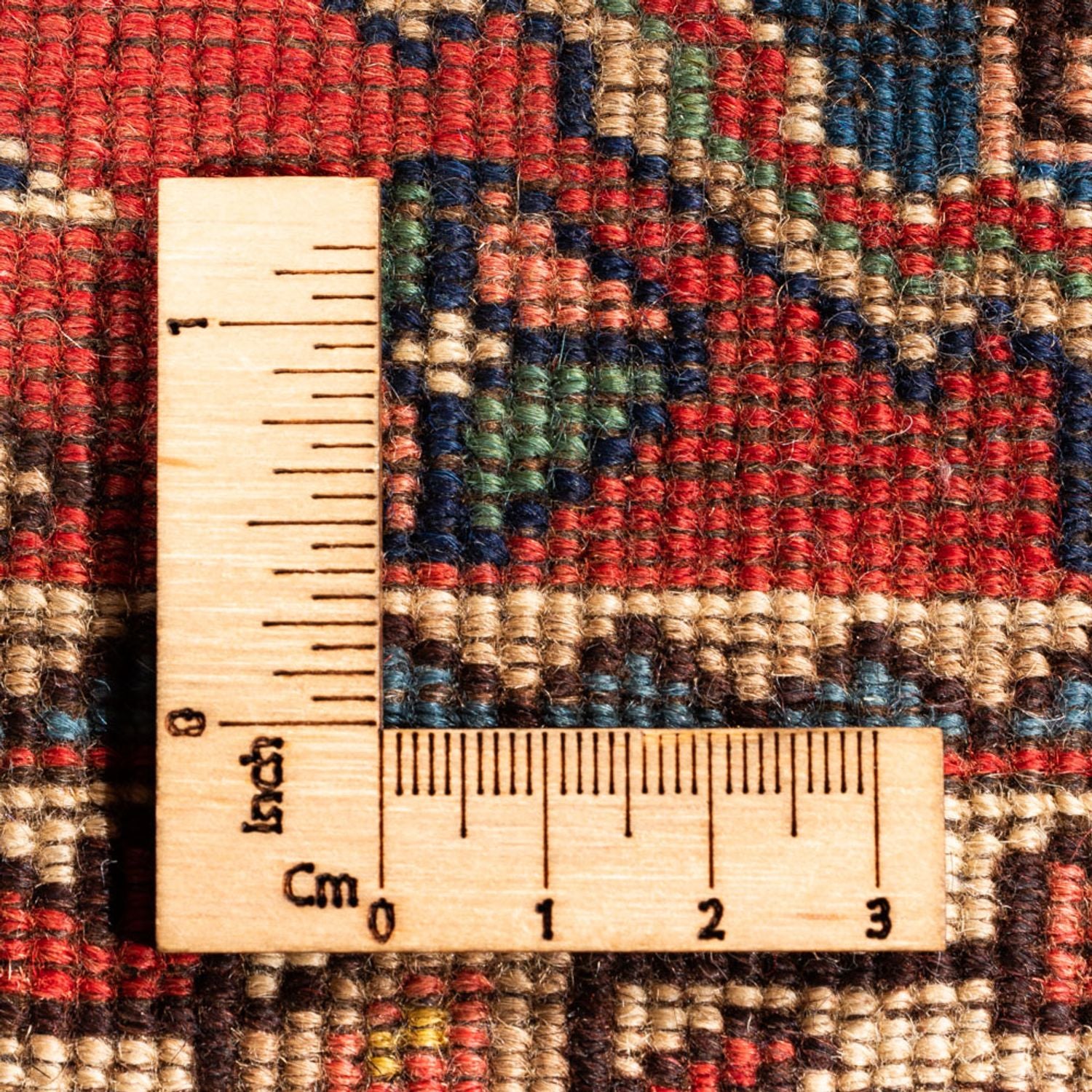 Persisk tæppe - Nomadisk - 120 x 83 cm - mørkeblå