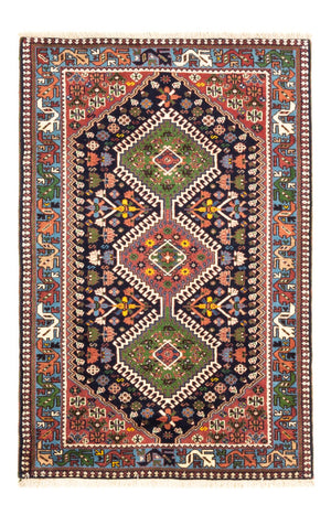 Persisk tæppe - Nomadisk - 128 x 82 cm - grøn