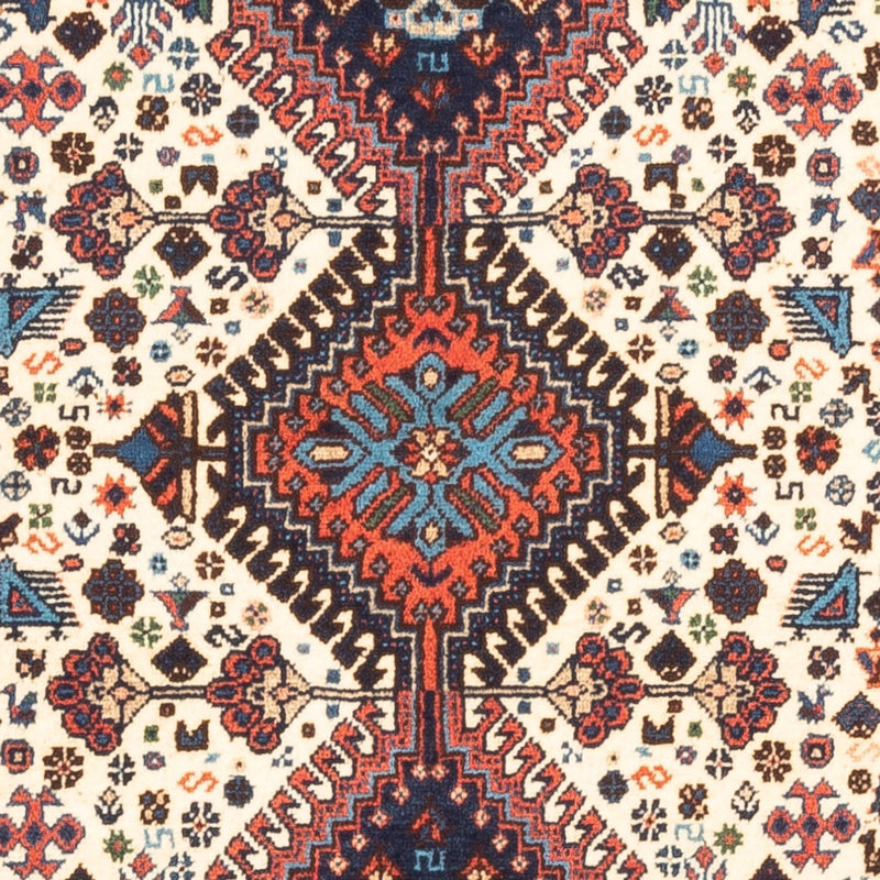 Persisk tæppe - Nomadisk - 128 x 83 cm - creme