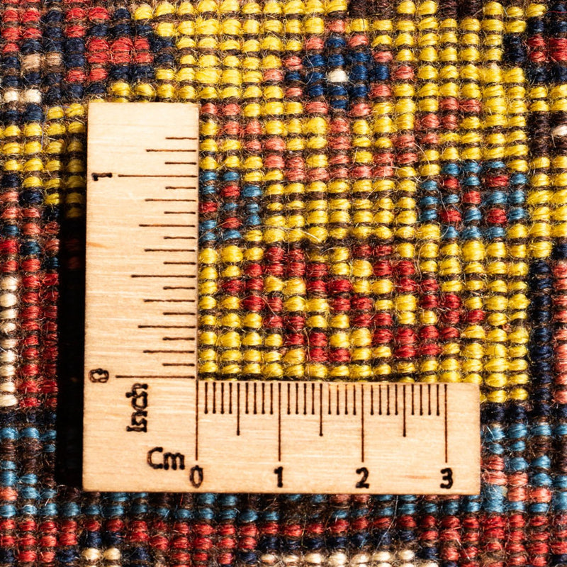 Persisk tæppe - Nomadisk - 126 x 80 cm - gul