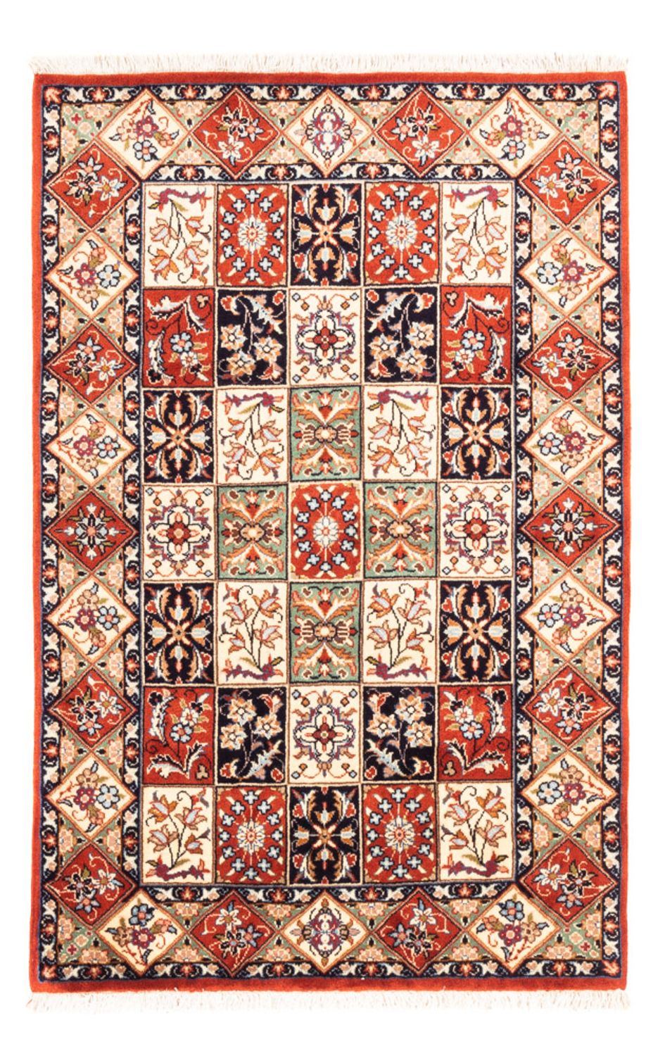 Persisk tæppe - Classic - 145 x 96 cm - flerfarvet
