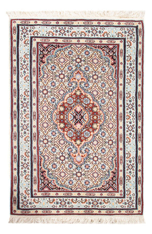 Persisk tæppe - Classic - Royal - 90 x 60 cm - lysrød