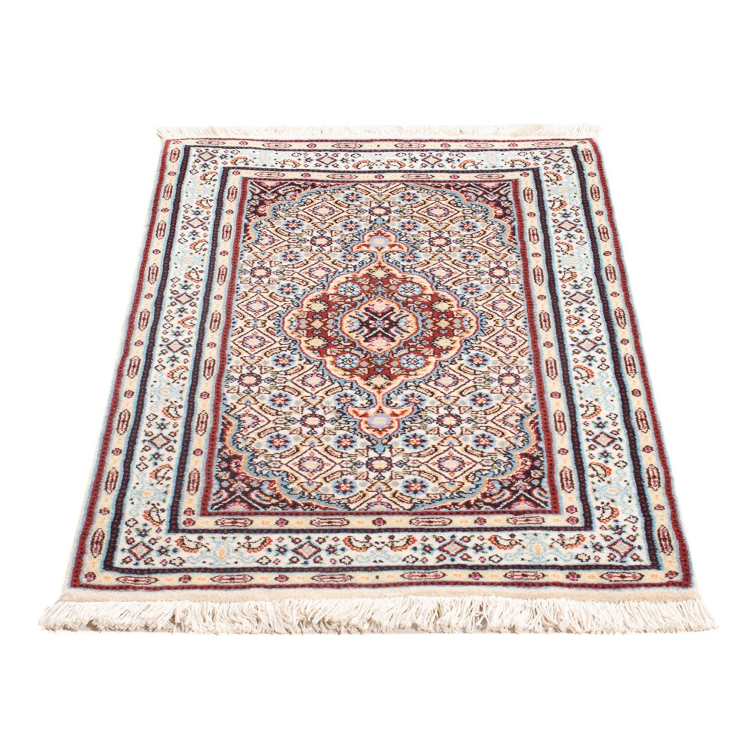 Persisk tæppe - Classic - Royal - 90 x 60 cm - lysrød