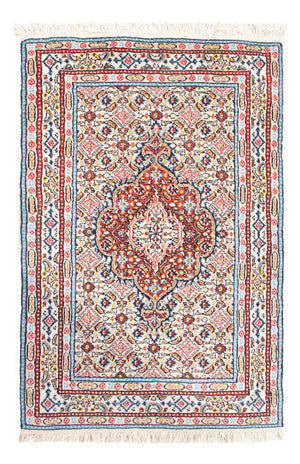 Persisk tæppe - Classic - Royal - 90 x 60 cm - lysrød