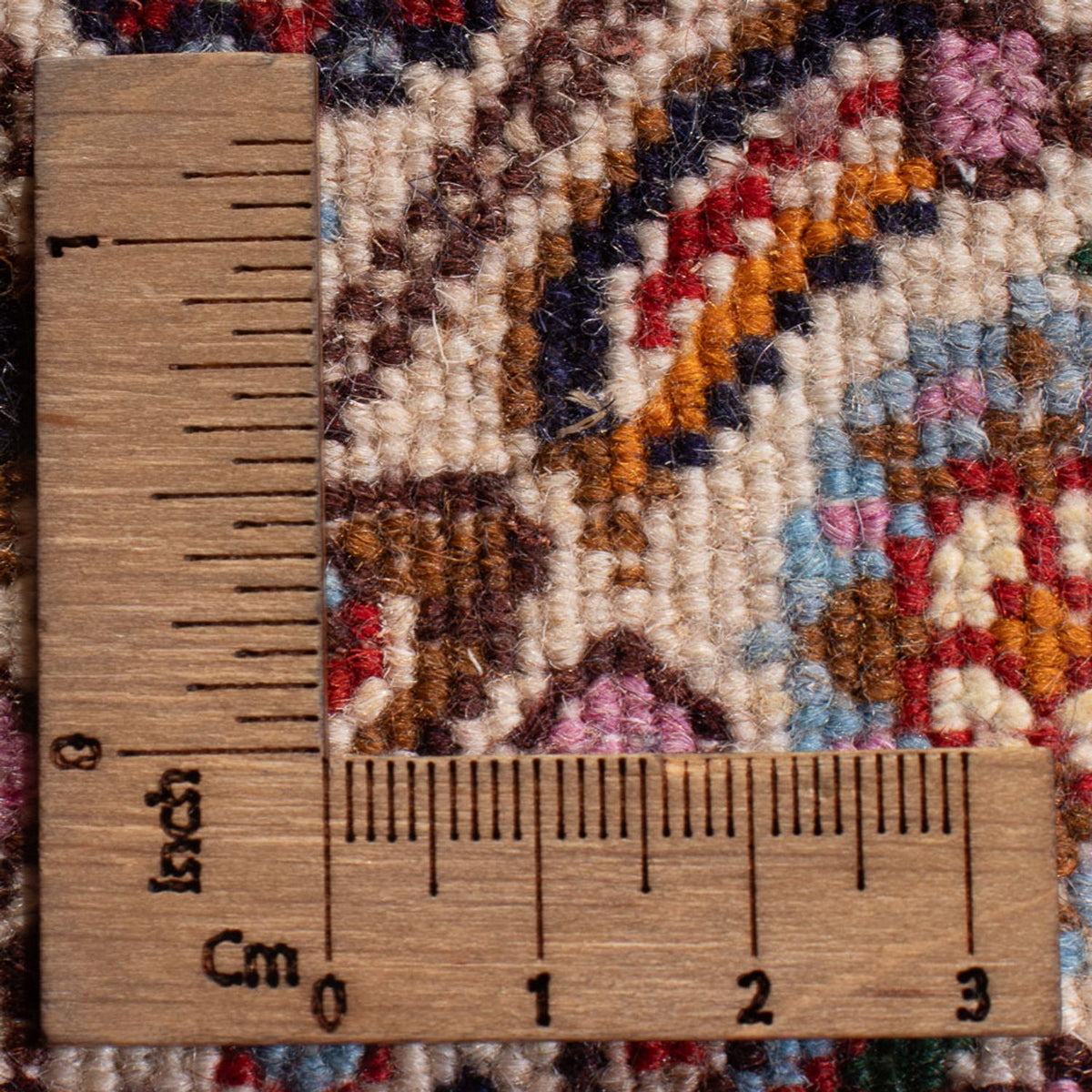 Persisk tæppe - Classic - Royal - 90 x 60 cm - lysrød