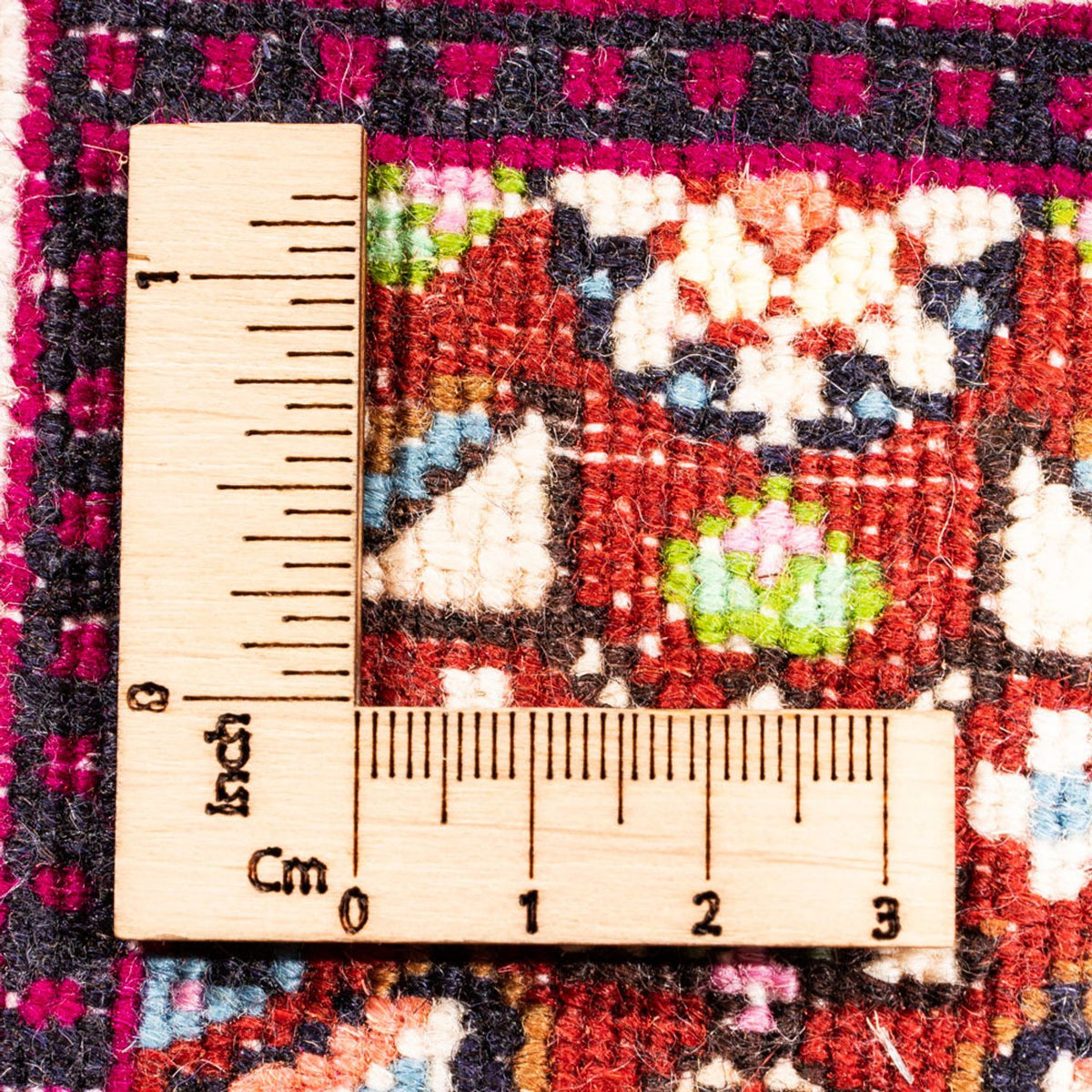 Persisk tæppe - Classic - Royal - 60 x 40 cm - rød