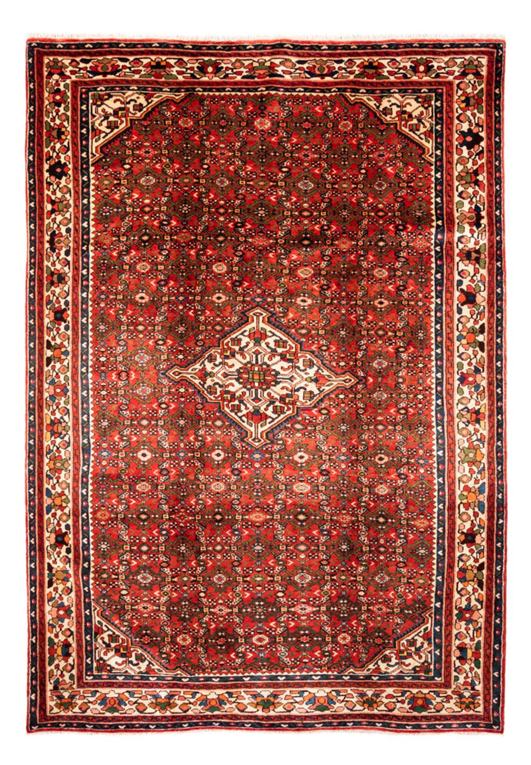 Persisk tæppe - Nomadisk - 310 x 218 cm - rød