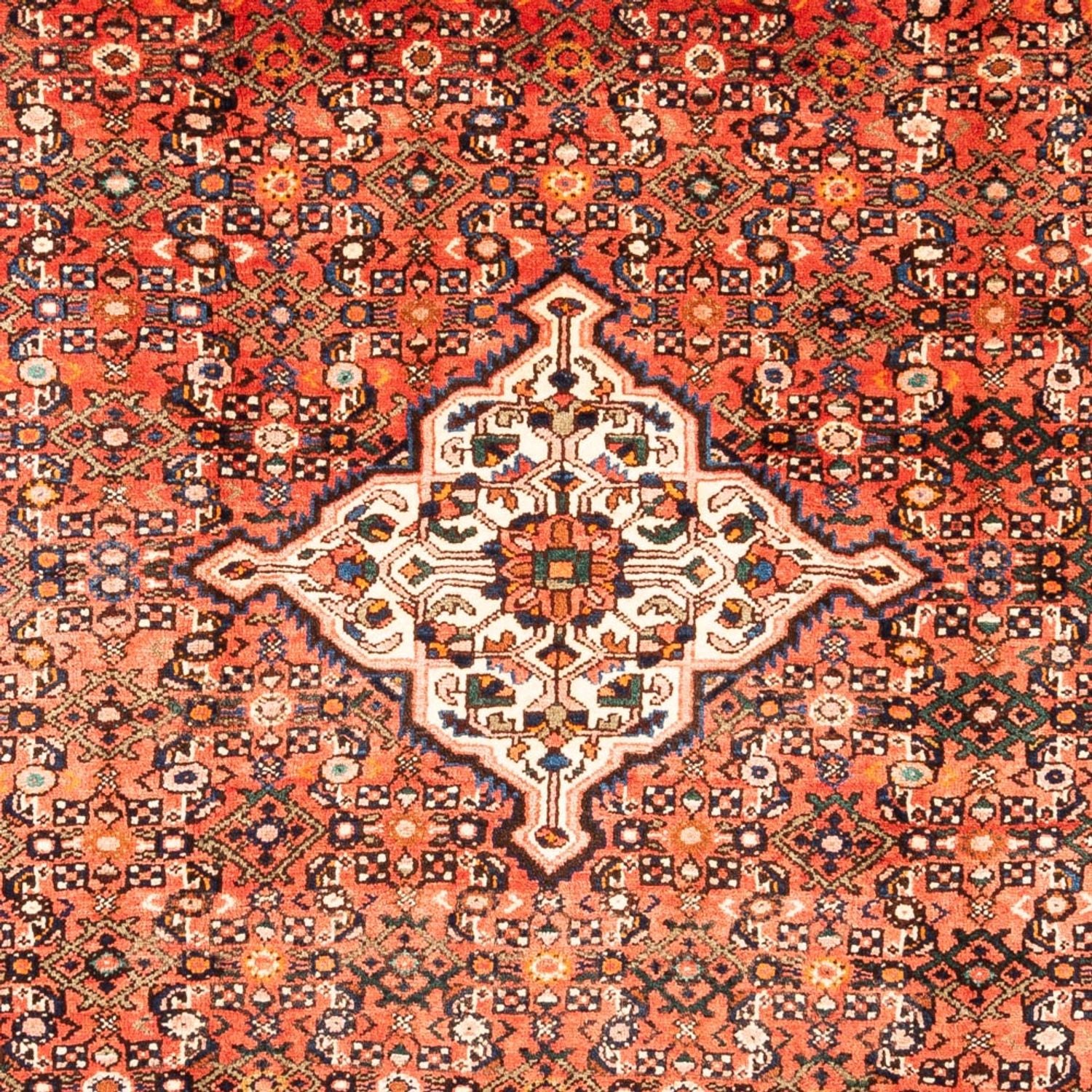 Persisk tæppe - Nomadisk - 314 x 216 cm - rød