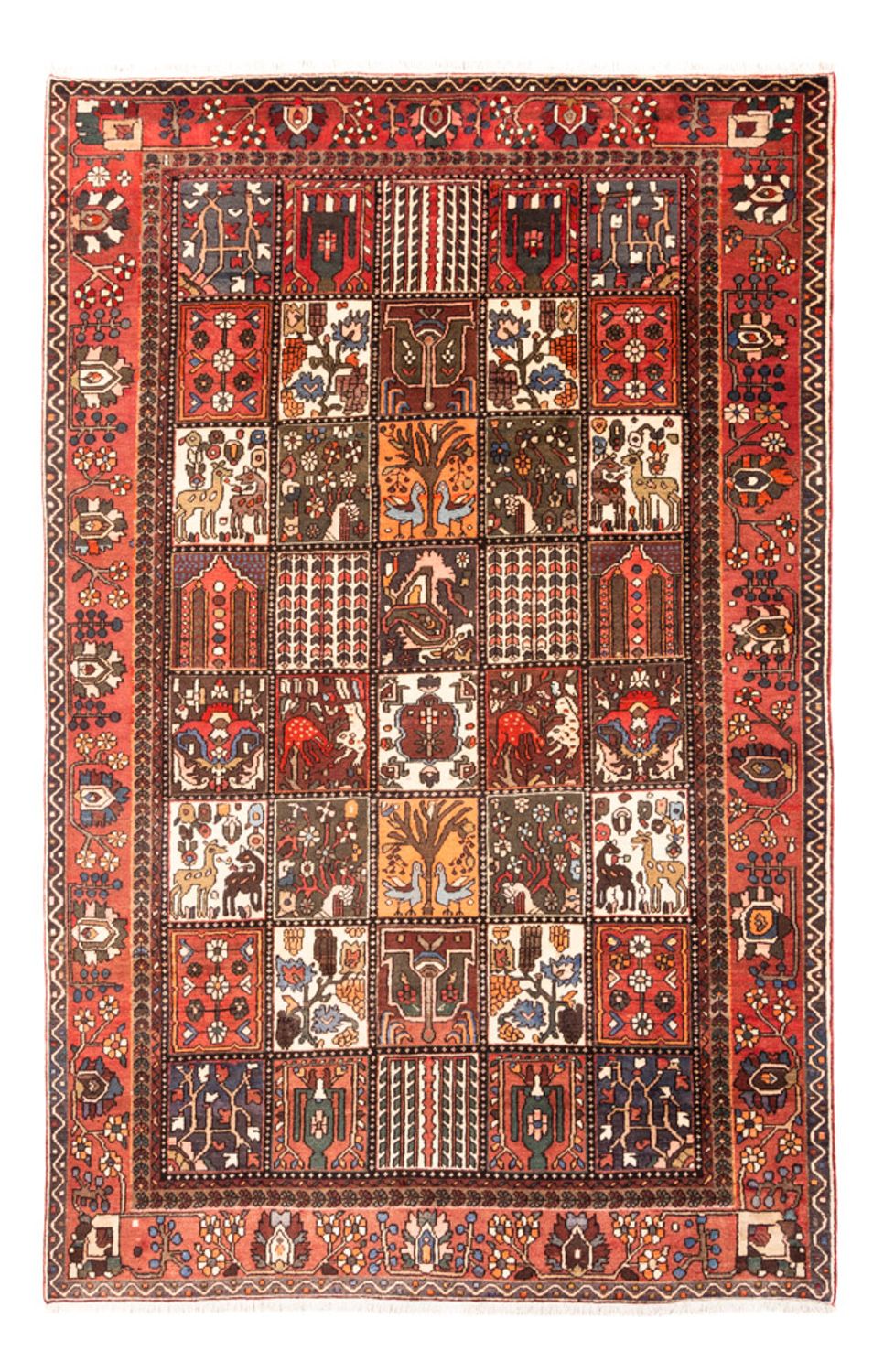 Persisk tæppe - Nomadisk - 314 x 207 cm - flerfarvet