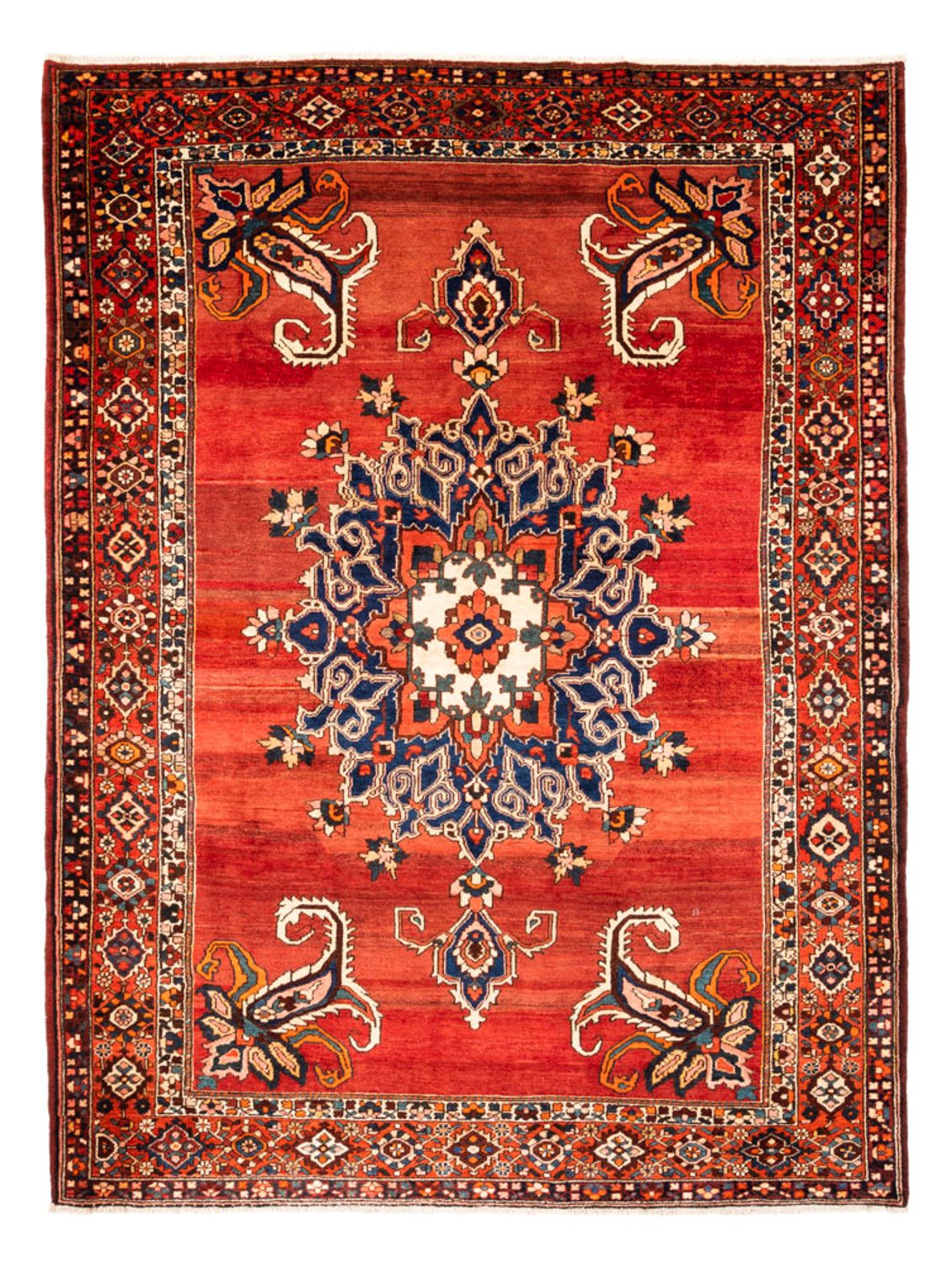 Persisk tæppe - Nomadisk - 306 x 222 cm - rød