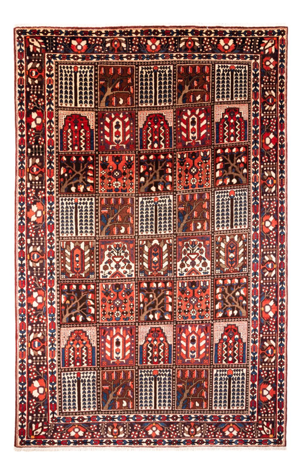 Persisk tæppe - Nomadisk - 317 x 210 cm - flerfarvet