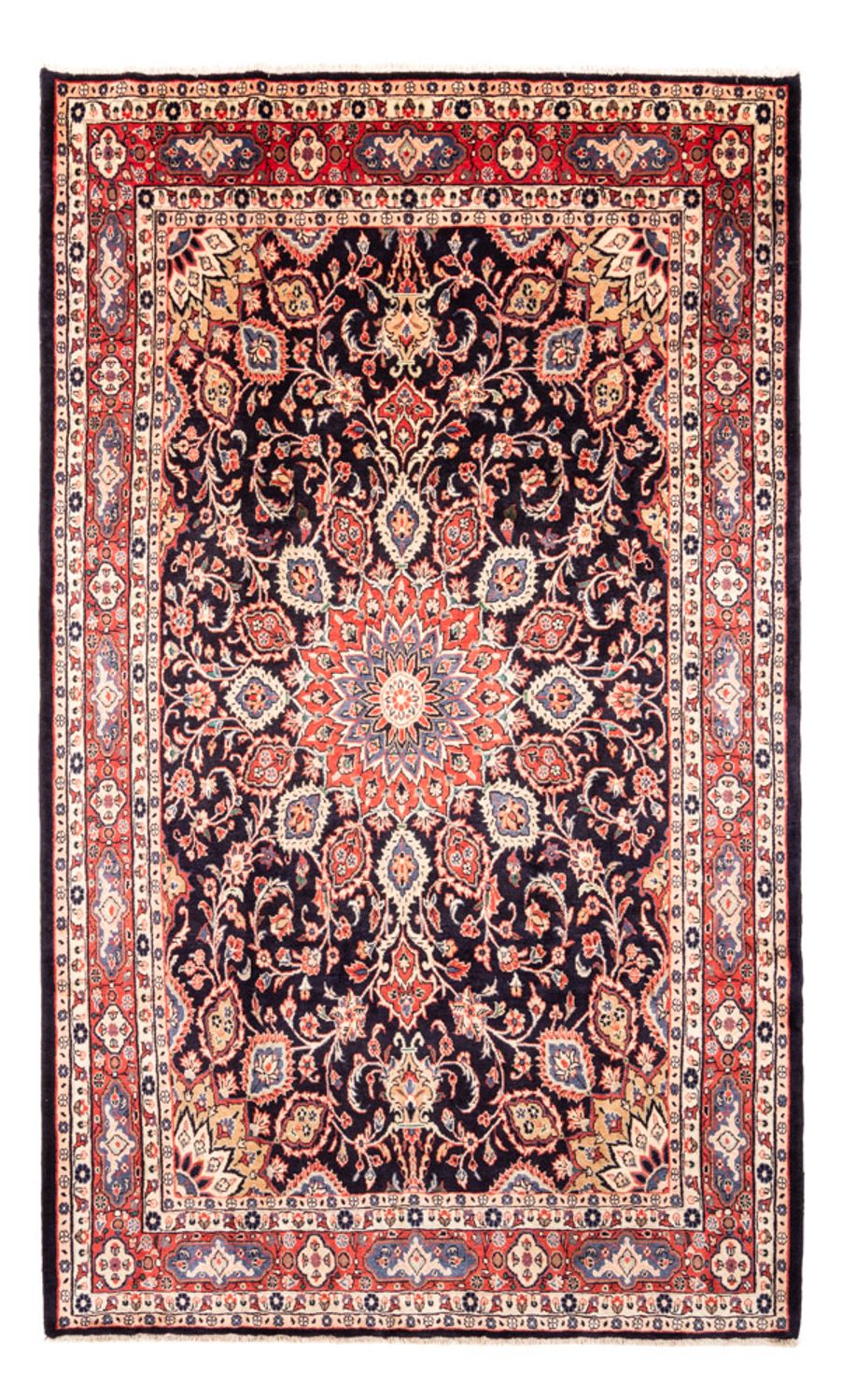 Persisk tæppe - Nomadisk - Royal - 334 x 209 cm - mørkeblå