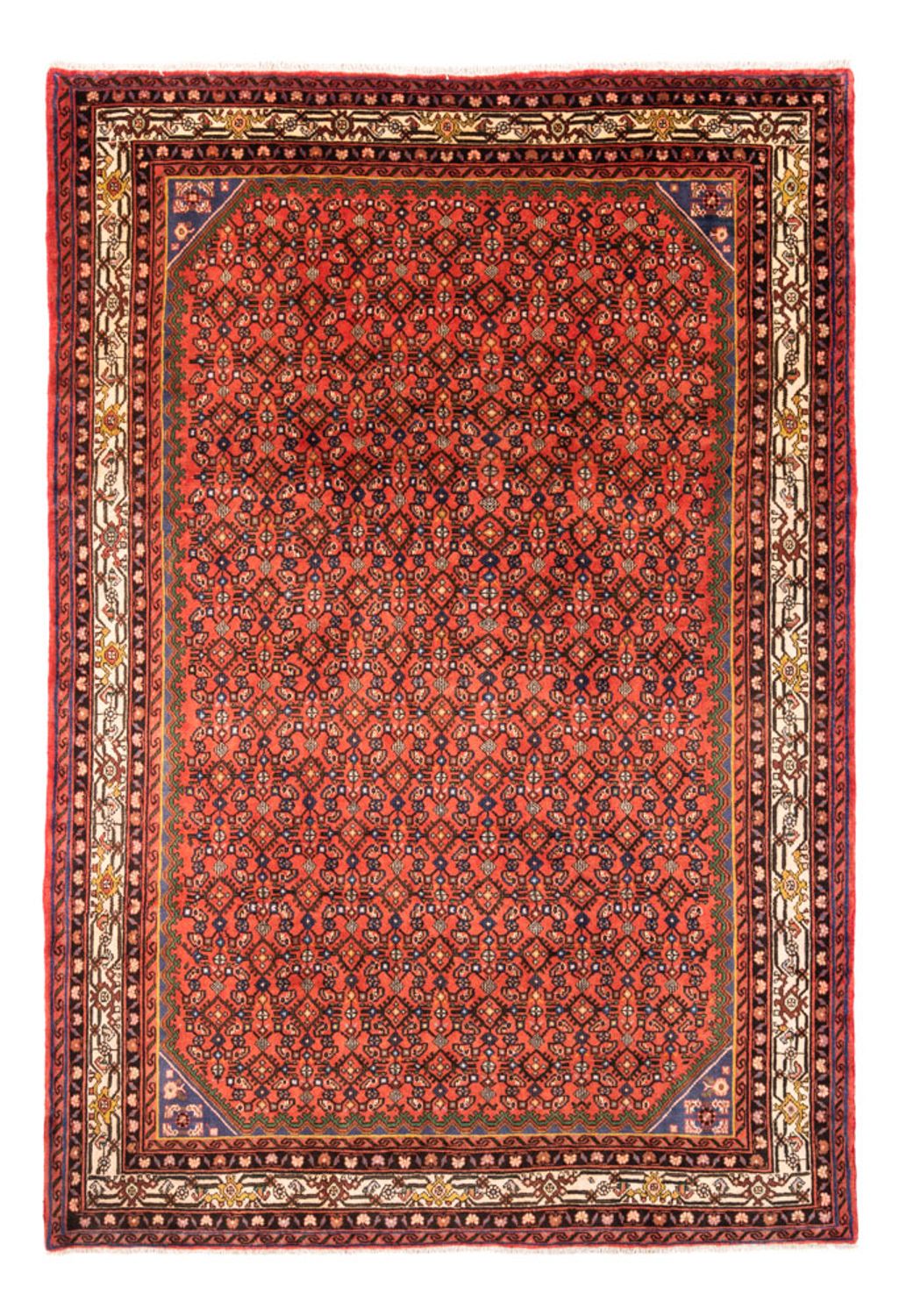 Persisk tæppe - Nomadisk - 293 x 206 cm - rød