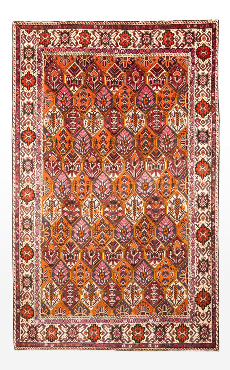 Persisk tæppe - Nomadisk - 310 x 203 cm - flerfarvet