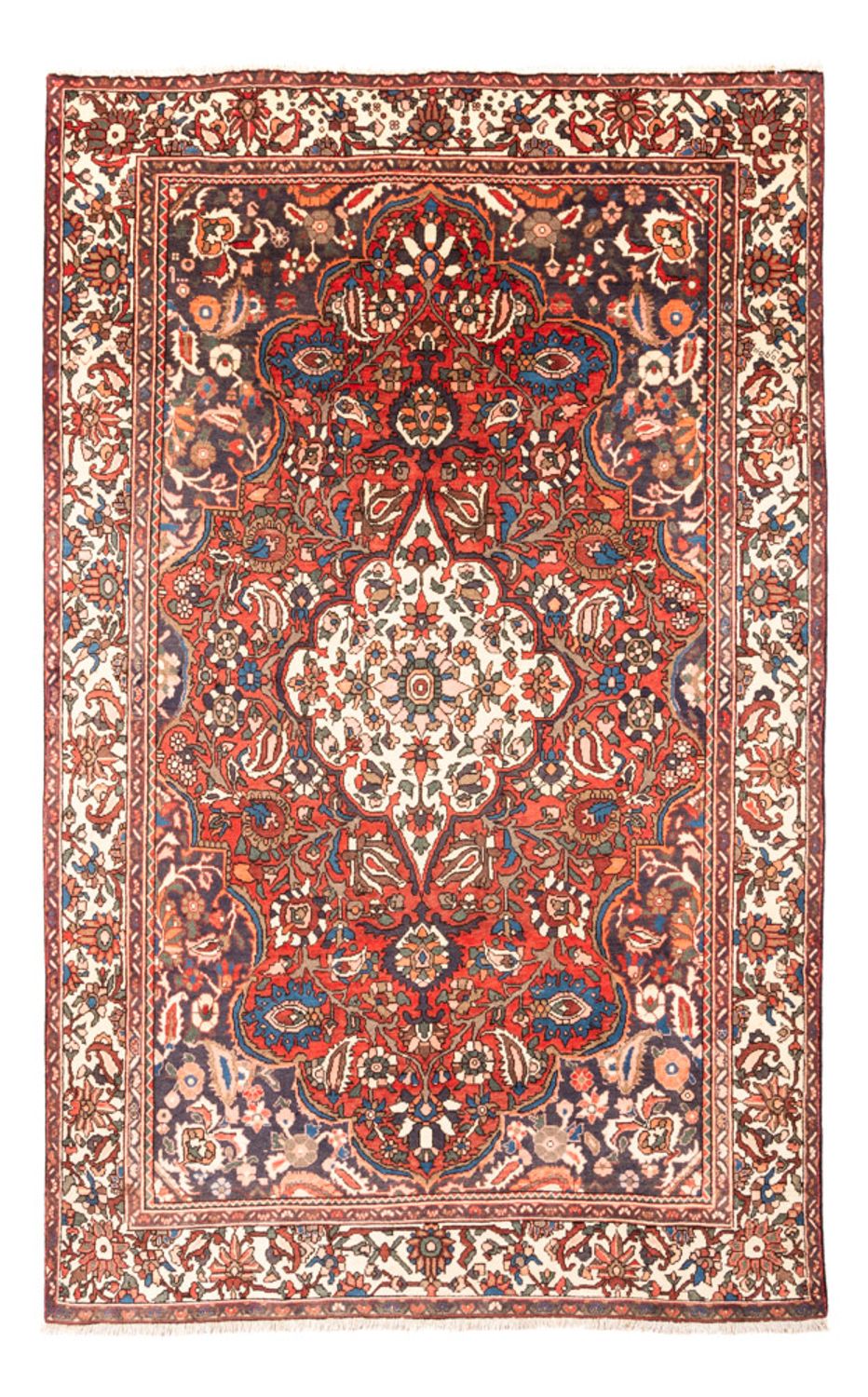 Persisk tæppe - Nomadisk - 303 x 200 cm - rød