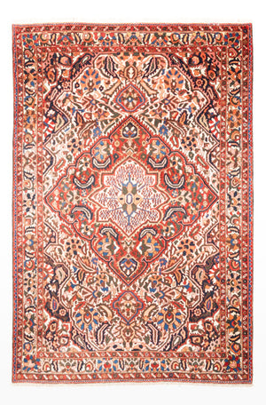 Persisk tæppe - Nomadisk - 312 x 214 cm - creme