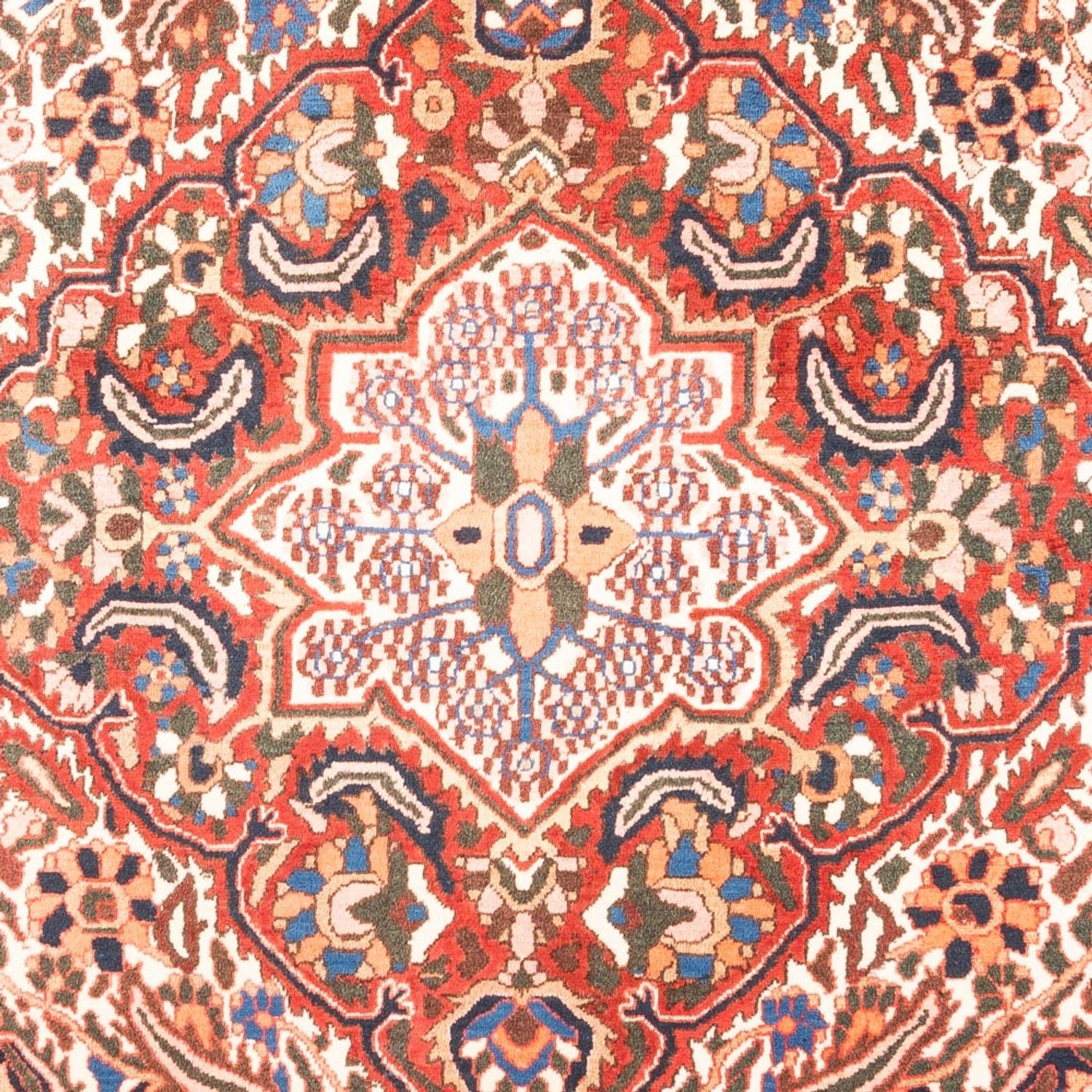 Persisk tæppe - Nomadisk - 312 x 214 cm - creme