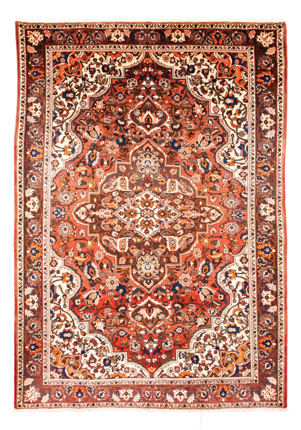 Persisk tæppe - Nomadisk - 305 x 217 cm - rød