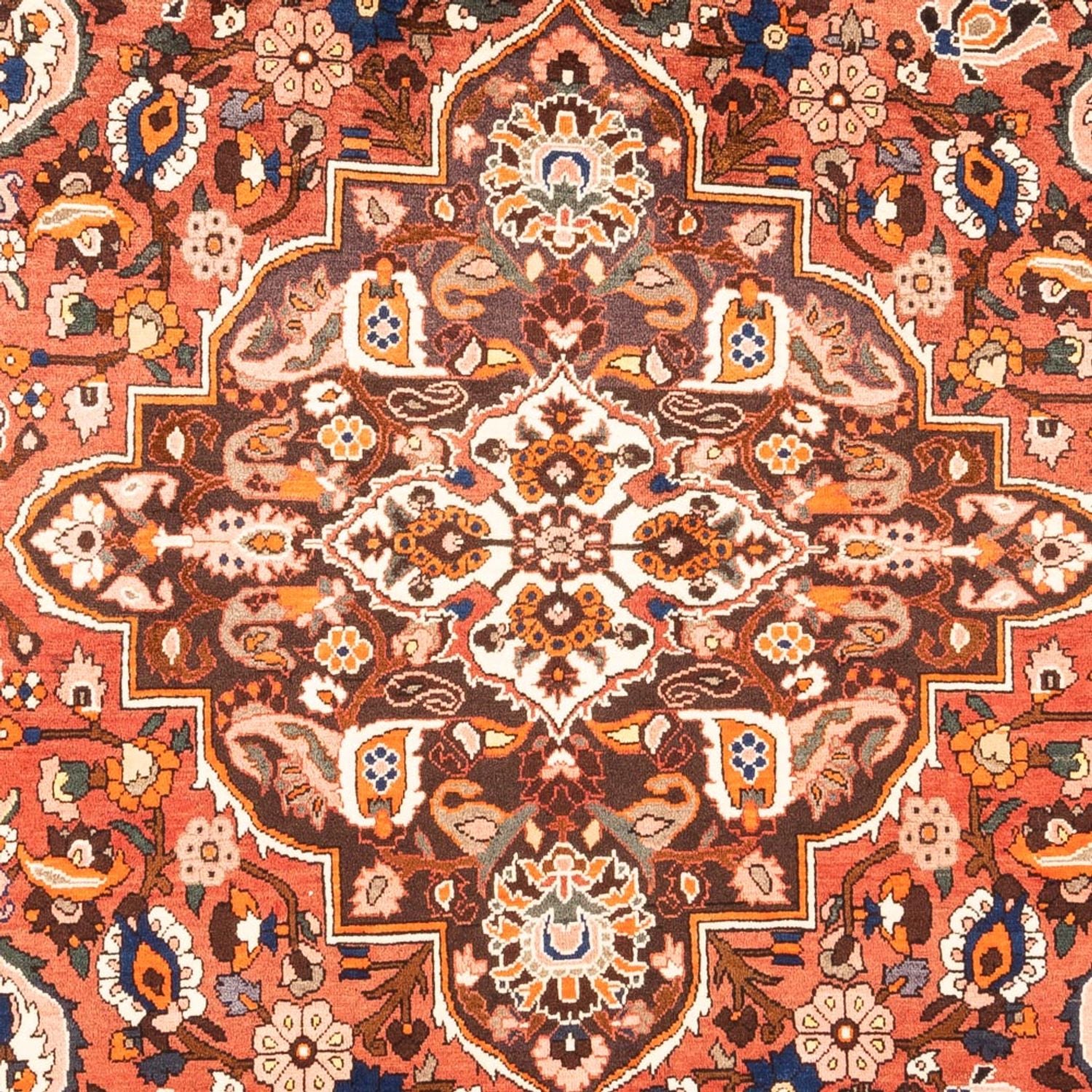 Persisk tæppe - Nomadisk - 305 x 217 cm - rød