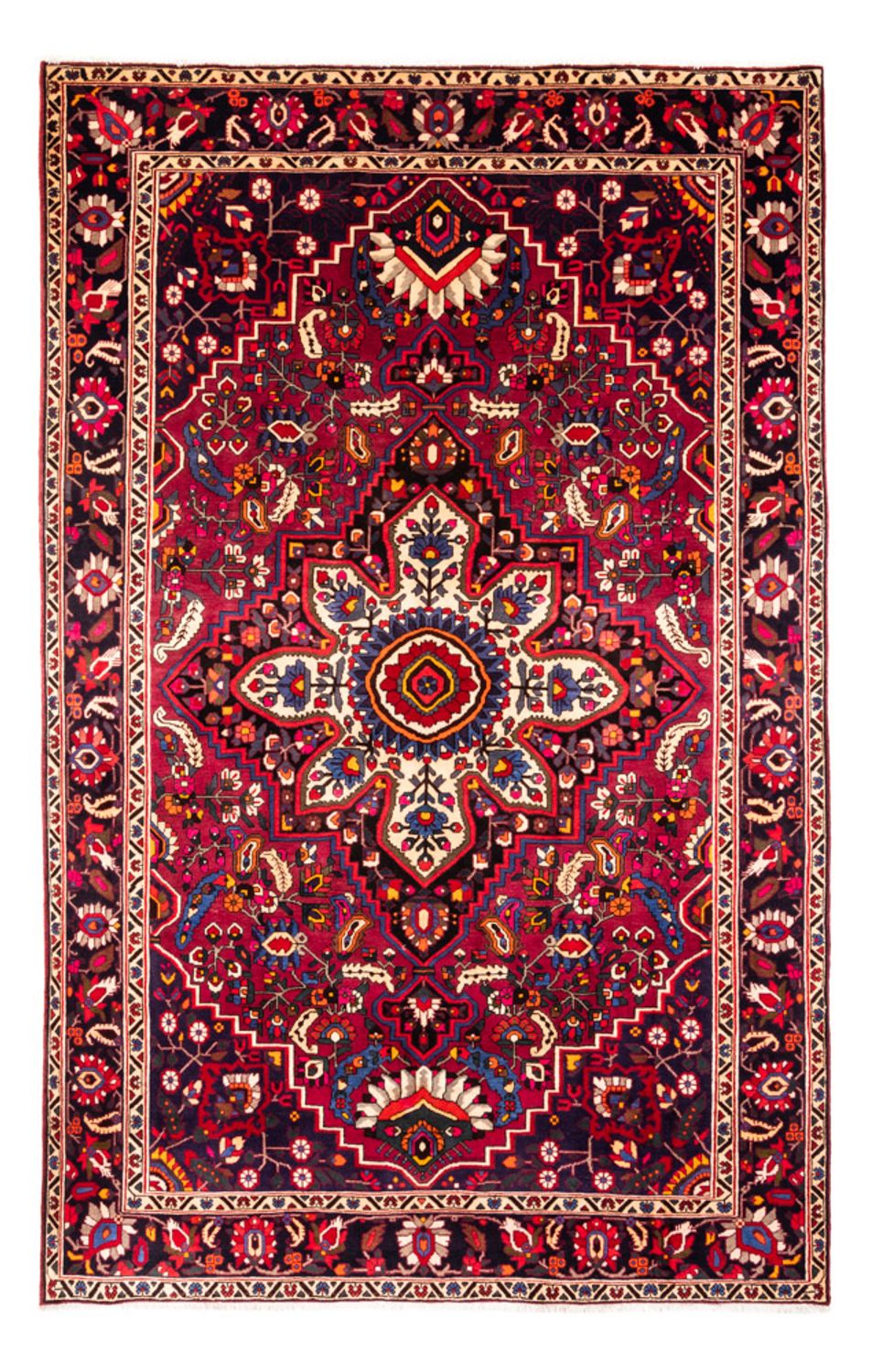 Persisk tæppe - Nomadisk - 312 x 215 cm - rød
