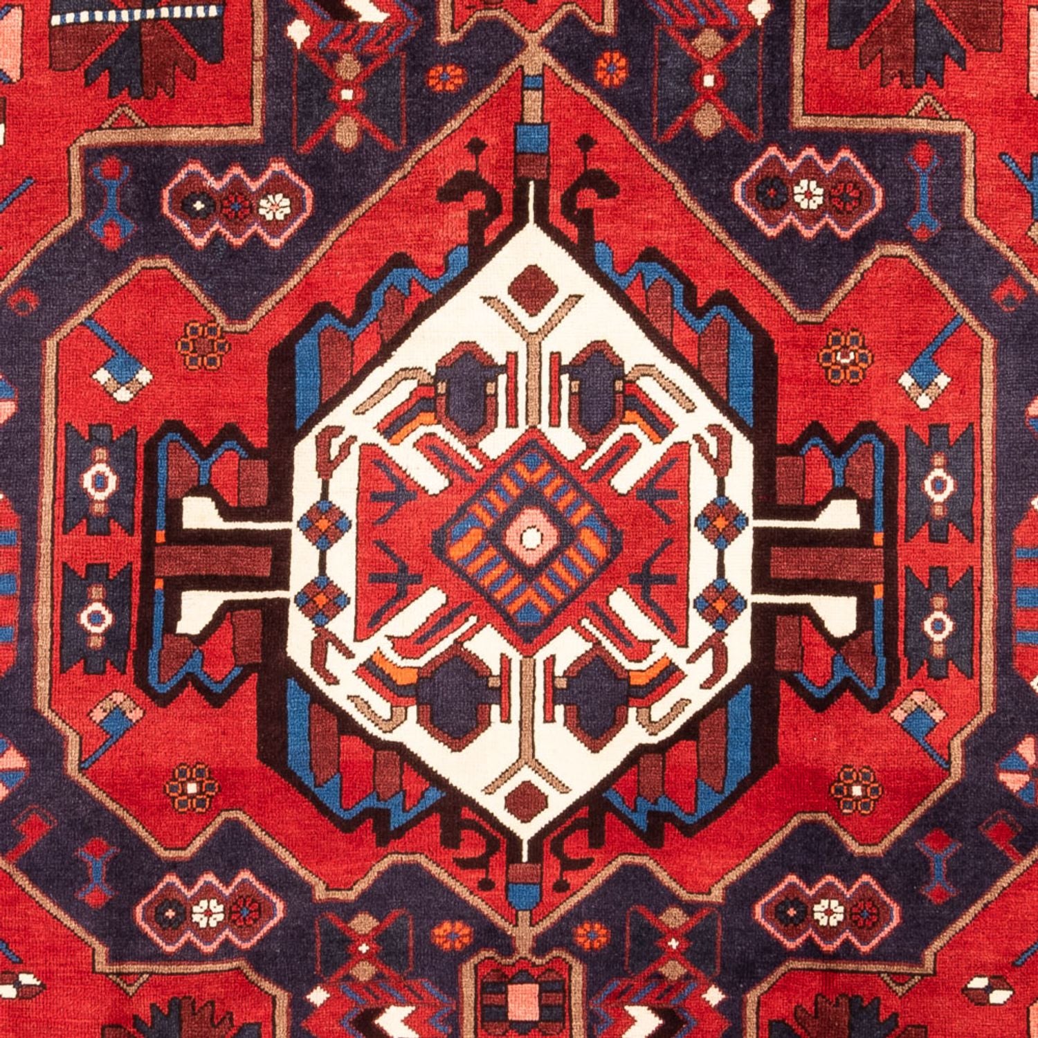 Gabbeh-tæppe - Persisk - 300 x 210 cm - flerfarvet
