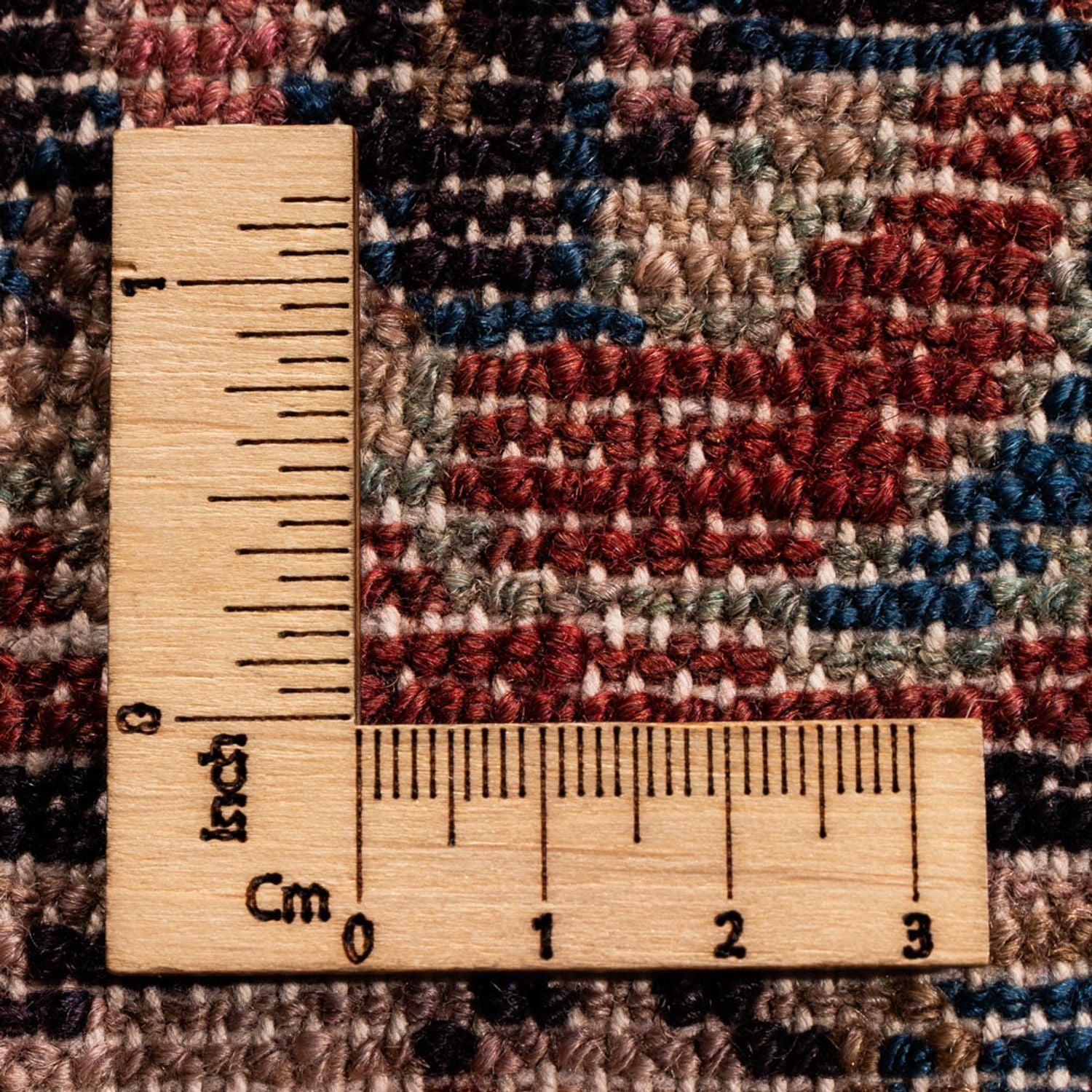 Persisk tæppe - Nomadisk - 338 x 216 cm - mørkeblå