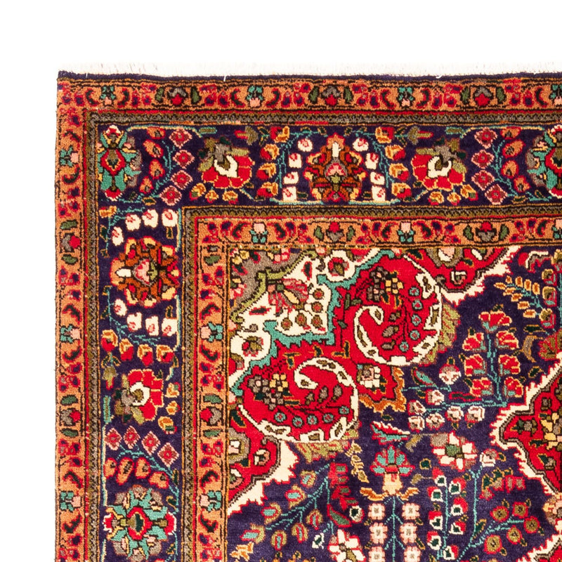 Persisk tæppe - Tabriz - 300 x 206 cm - mørkeblå