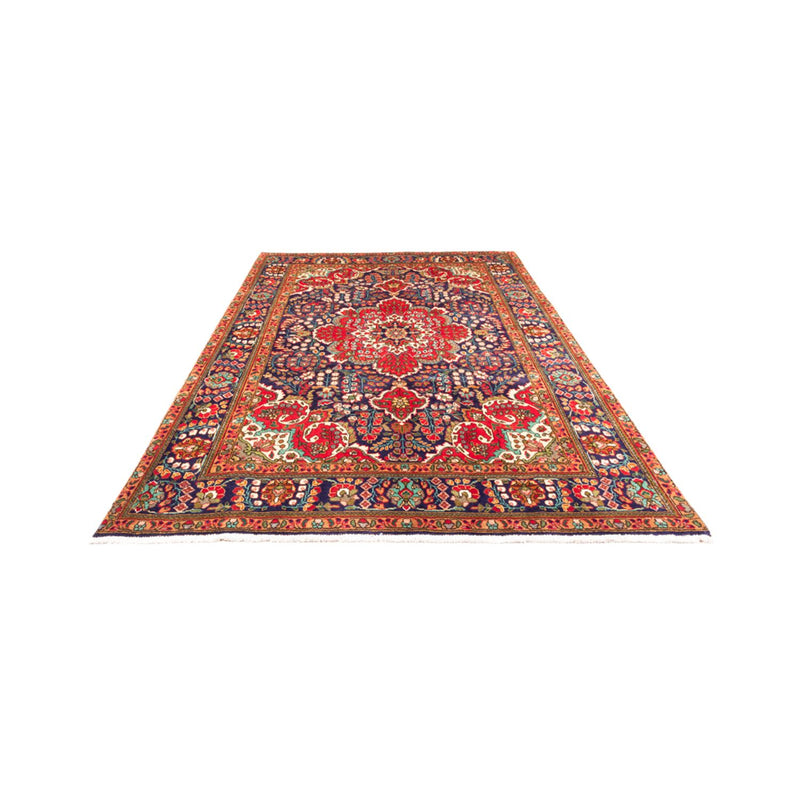 Persisk tæppe - Tabriz - 300 x 206 cm - mørkeblå