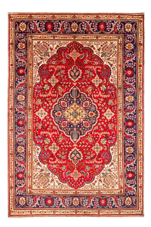 Persisk tæppe - Tabriz - 296 x 197 cm - rød