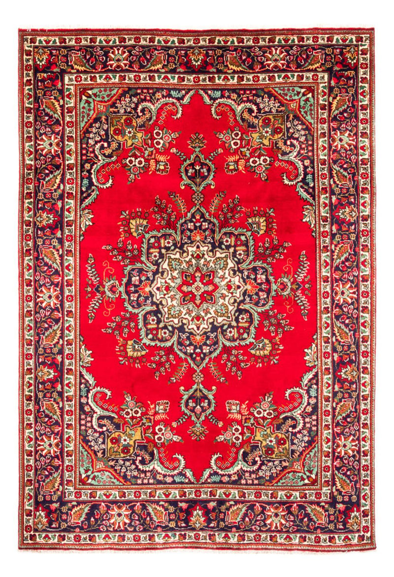 Persisk tæppe - Tabriz - 304 x 210 cm - rød