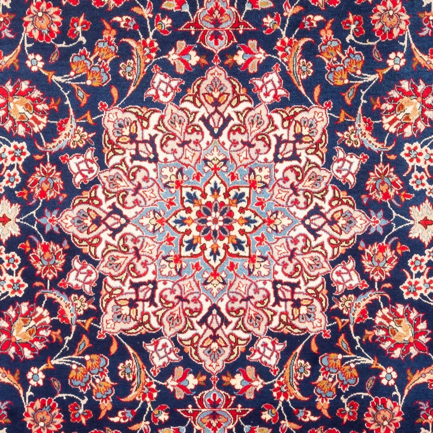 Persisk tæppe - Classic - 321 x 207 cm - mørkeblå