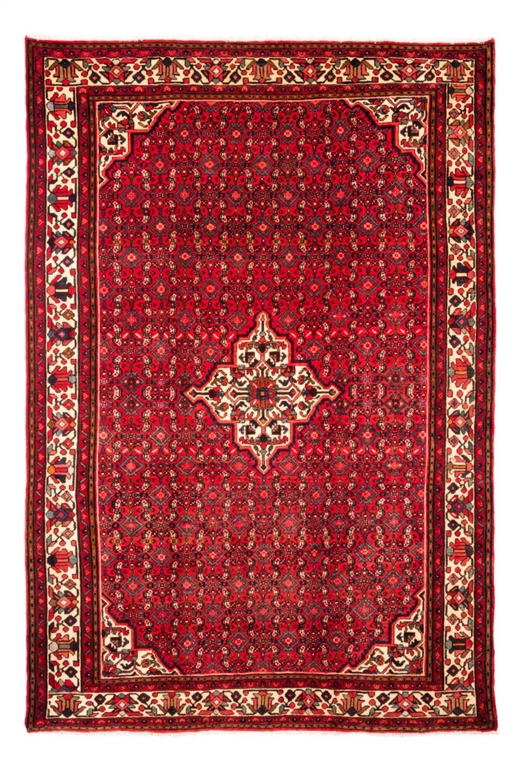 Persisk tæppe - Nomadisk - 304 x 212 cm - rød