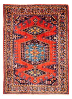 Persisk tæppe - Nomadisk - 313 x 235 cm - rød