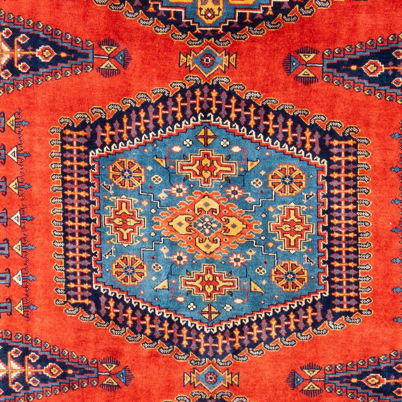 Persisk tæppe - Nomadisk - 313 x 235 cm - rød