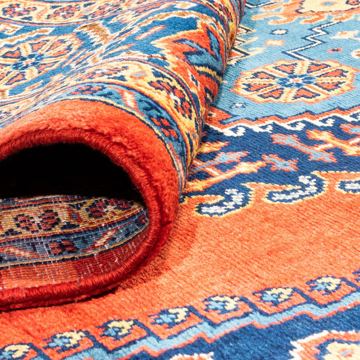 Persisk tæppe - Nomadisk - 313 x 235 cm - rød