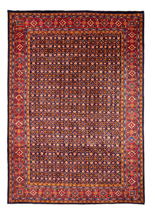 Persisk tæppe - Nomadisk - 321 x 240 cm - mørkeblå