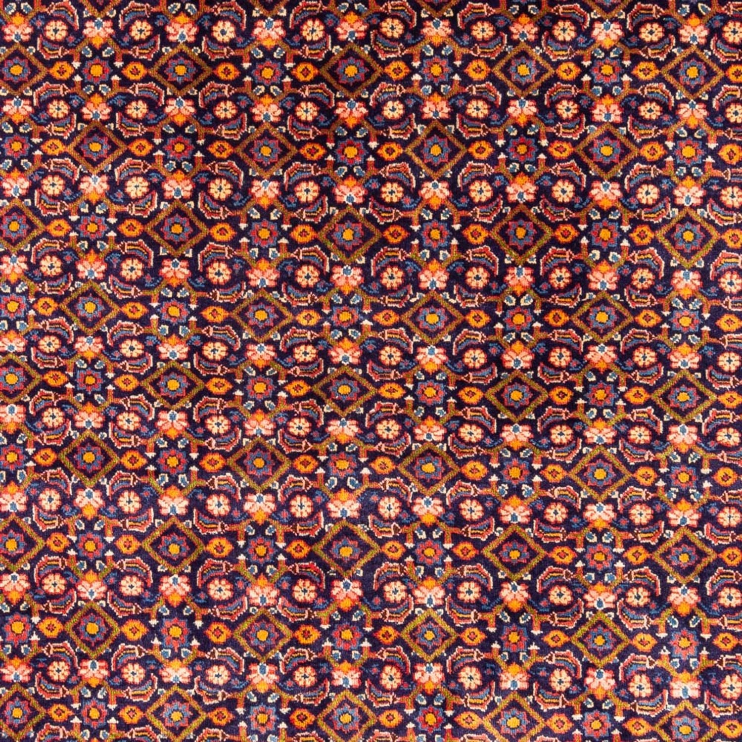 Persisk tæppe - Nomadisk - 321 x 240 cm - mørkeblå