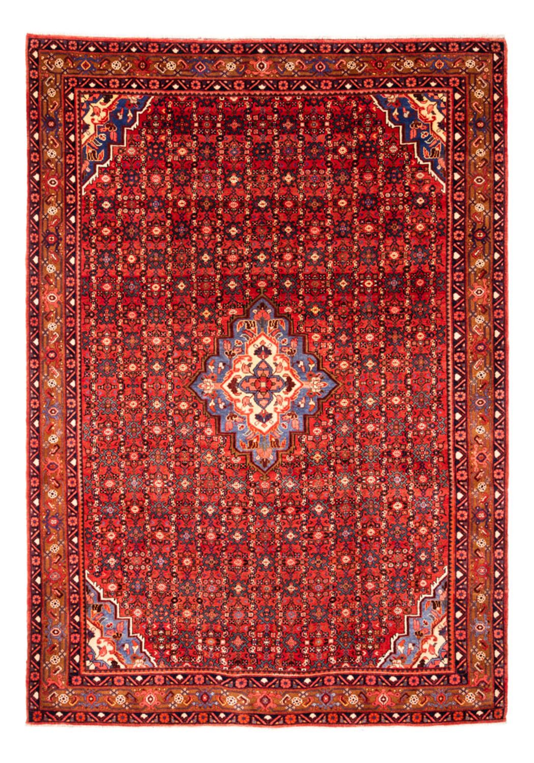 Persisk tæppe - Nomadisk - 307 x 221 cm - rød