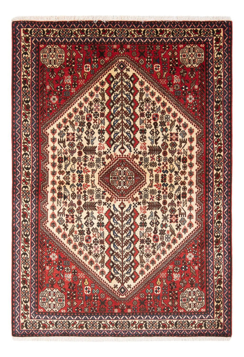 Persisk tæppe - Nomadisk - 155 x 103 cm - creme