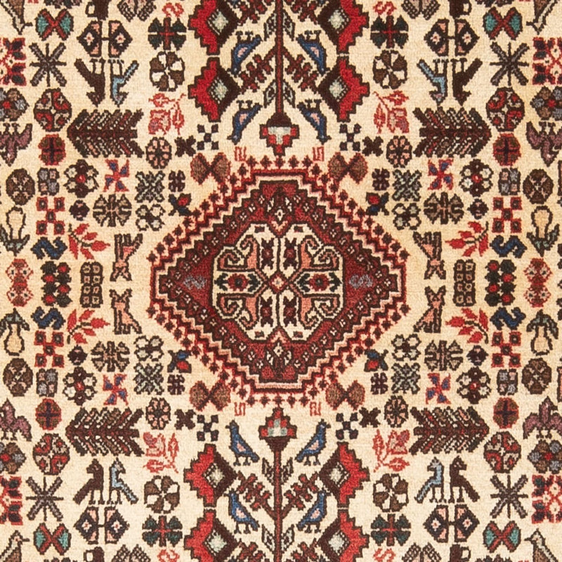 Persisk tæppe - Nomadisk - 155 x 103 cm - creme