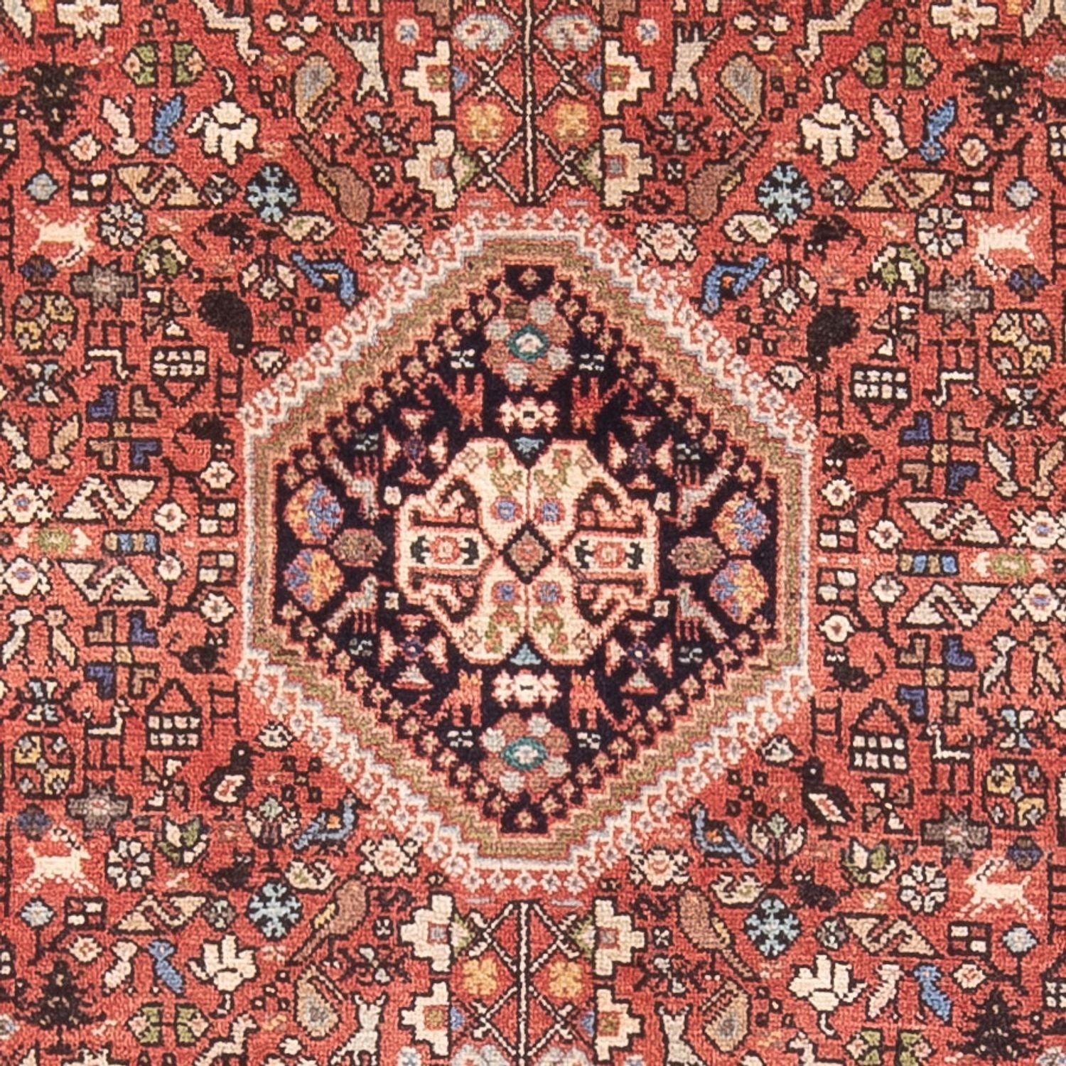 Persisk tæppe - Nomadisk - 150 x 105 cm - rød