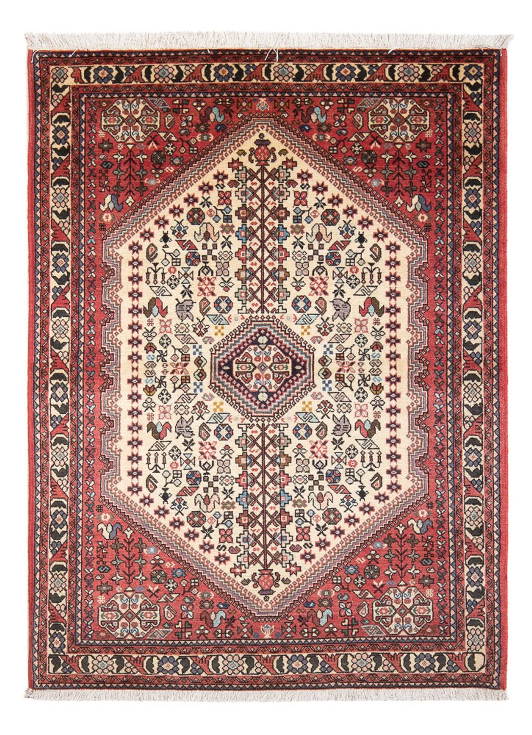 Persisk tæppe - Nomadisk - 150 x 100 cm - creme