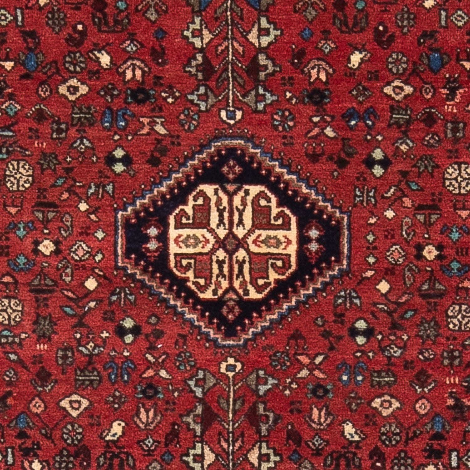 Persisk tæppe - Nomadisk - 140 x 100 cm - rød