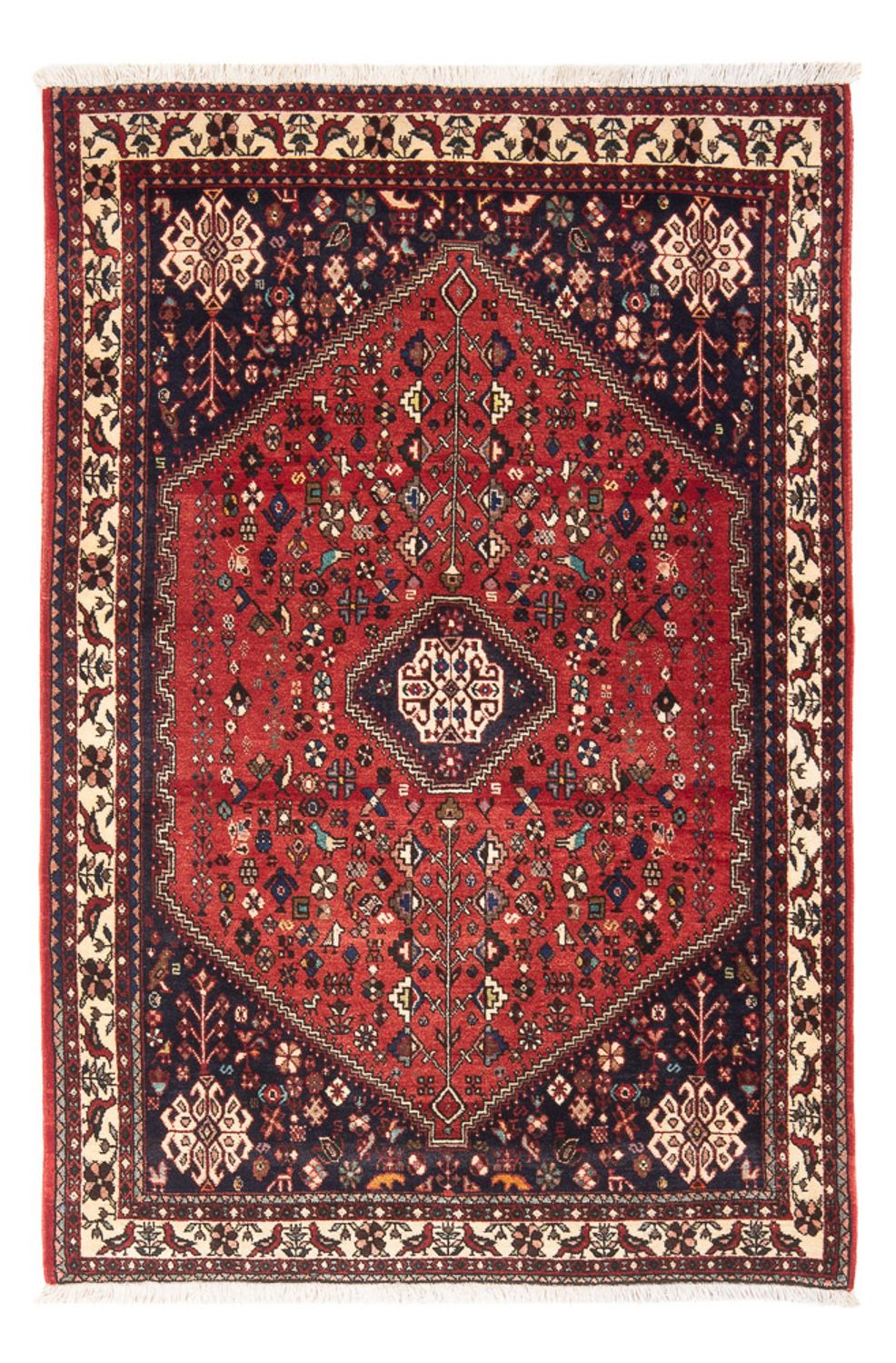 Persisk tæppe - Nomadisk - 162 x 108 cm - rød