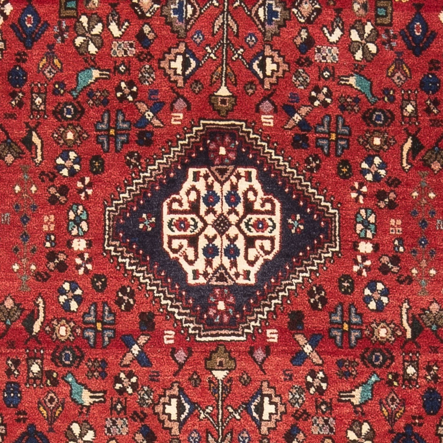 Persisk tæppe - Nomadisk - 162 x 108 cm - rød