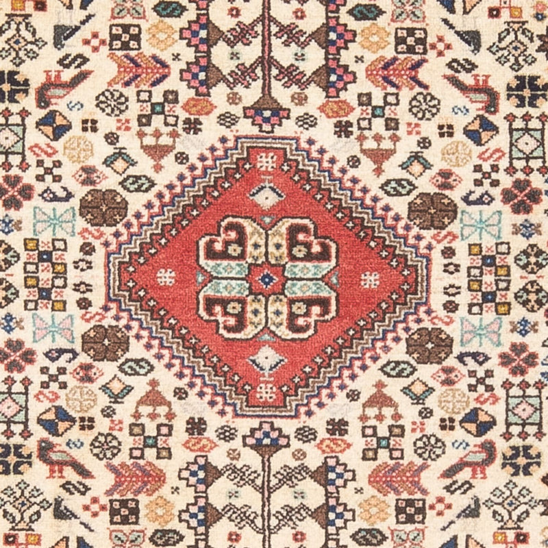 Persisk tæppe - Nomadisk - 147 x 104 cm - creme