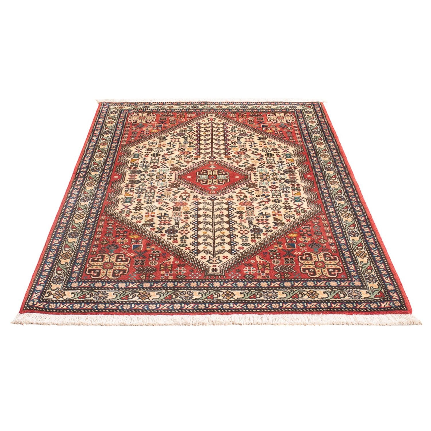 Persisk tæppe - Nomadisk - 147 x 104 cm - creme