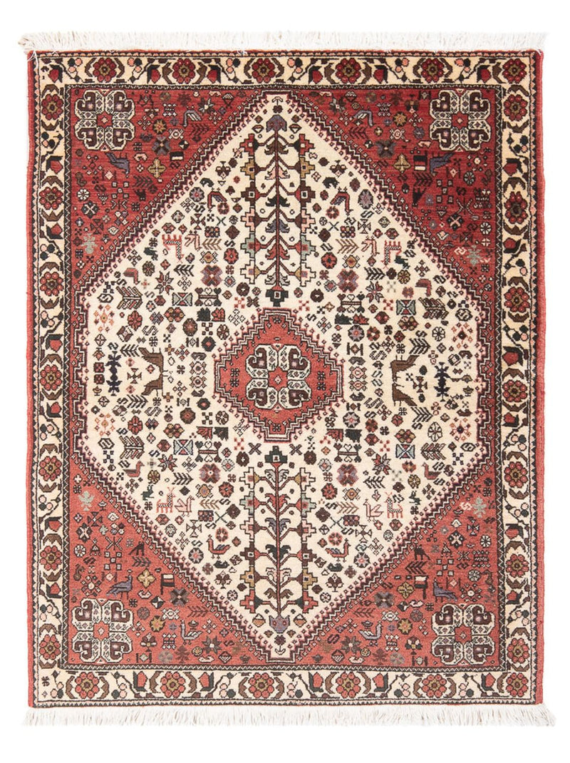 Persisk tæppe - Nomadisk - 152 x 103 cm - creme